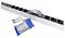 Фото-7 Блок розеток PDU TSMO Rem REM-32 (автомат+амперметр) Zero-U R-32-2&times;10S-6C19-A-AM-1820-K, комплект на фото: планка PDU и пакеты с крепежом/монтажными пластинами; важно для понимания, что входит в поставку для установки в стойку.