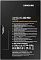Фото-6 SSD Samsung 980 MZ-V8V500BW, M.2 2280, 500 ГБ &mdash; обратная сторона упаковки; на фото чёрная задняя панель коробки с текстовым блоком, гарантийной и сертификационной маркировкой, изображение показывает информацию на упаковке для карточки товара.