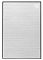 Фото-2 Внешний HDD Seagate One Touch 1 ТБ, вид спереди: серебристая панель с тканевой фактурой, точка‑индикатор слева сверху, логотип Seagate справа сверху, тёмная окантовка по периметру; важно для идентификации корпуса.