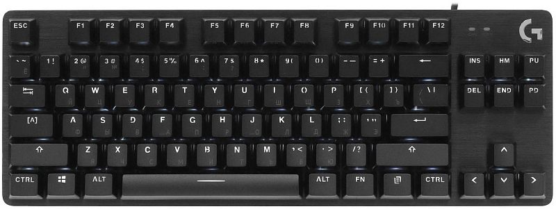 Фото Клавиатура механическая Logitech G412 TKL Проводная чёрный, 920-010449