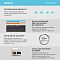 Фото-23 Клавиатура A4Tech Fstyler FBK25 Black, информационный постер с блоками характеристик: показаны переключение между ОС, дополнительные цветные панели, технология QuietKey 14 дБ и отсек для хранения USB-ресивера; графика на голубовато-сером фоне для карточки товара, показывает функции корпуса и комплекта.