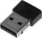 Фото-1 Сетевая карта Netis WF2160C, мини USB Wi‑Fi адаптер &mdash; крупный план под углом: компактный чёрный корпус и металлический штекер USB‑A. Фото показывает формат &laquo;nano&raquo; для подключения ноутбука/ПК к Wi‑Fi без выступающих элементов.