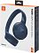 Фото-11 Гарнитура JBL Tune 520BT, финальный ракурс; синие чашки, оголовье и логотип JBL помогают распознать товар.