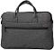 Фото-2 Сумка для ноутбука Sumdex NON-913GY 15.6 &mdash; фронтальный вид; серый меланж, длинная молния переднего кармана, кожаные ручки, красные акценты по краям; фото важно для оценки передней панели и кармана под аксессуары