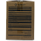 Фото-6 ИБП Raskat HSIO-1000VA+, задняя сторона упаковки; на коричневой коробке напечатана таблица характеристик модели, указаны размеры 336 × 144 × 214 мм и вес 9,5 кг; фото показывает параметры и маркировку упаковки для страницы товара.