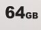 Фото-9 Упаковка Transcend JetFlash 790C, крупный план маркировки ёмкости: надпись &laquo;64GB&raquo;; помогает быстро распознать вариант по объёму на странице товара.