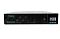 Фото-9 ИБП Systeme Electric Smart-Save Online SRT G2 1000 VA SRTSE1000RTXLIG2, фронтальный вид в rack-исполнении: чёрная лицевая панель с рельефной геометрической решёткой, логотипом слева, круглым индикатором питания и LCD-дисплеем справа с тремя кнопками под экраном; фото важно для показа передней панели на странице товара.