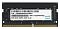 Фото-1 Модуль памяти Apacer ES.08G21.GSH 8 ГБ SO-DIMM DDR4, фронтальный вид на светлом фоне: чёрная плата, длинная белая наклейка с маркировкой, золотистые контакты и вырез под ключ по центру; фото показывает основную сторону модуля для страницы товара.