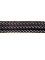 Фото-6 Видеокабель Telecom TCG300 HDMI male to HDMI male 1 м, макросъёмка тканевой оплётки кабеля: плотное чёрно-серое плетение с выраженной текстурой. Фото показывает материал оболочки кабеля для страницы товара.