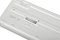 Фото-21 Клавиатура из комплекта A4Tech FG1012 White, вид снизу: открыт батарейный отсек с контактами, рядом наклейка Model FGK10 и маркировка EAC; помогает понять питание клавиатуры и расположение сервисных элементов.