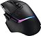 Фото-2 Мышь Logitech G502 X Plus, вид справа под углом; чёрный корпус с выраженными гранями, кнопками на верхней панели и скошенной передней частью; фото важно для страницы товара для показа бокового профиля и геометрии корпуса.
