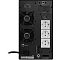 Фото-2 ИБП Powerman Online Plus 3000VA Powerman Online 3000 Plus, вид сзади; два вентилятора, три выходные розетки, порты RS232 и USB, ввод кабеля и маркировка клемм; фото важно для страницы товара, чтобы показать разъёмы и заднюю панель.