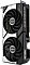 Фото-7 Видеокарта ASUS GeForce RTX 5070 Dual OC, вертикальный вид сбоку: два вентилятора, боковые надписи GeForce RTX и ASUS, открытые секции радиатора справа; фото показывает высоту карты и боковой профиль для описания товара.