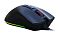 Фото-3 Проводная игровая мышь A4Tech Bloody ES9 Pro, левый боковой профиль; показаны боковая кнопка, перфорация в зоне хвата, кабельный ввод спереди и зелёная RGB-подсветка вдоль основания; для страницы товара это помогает оценить профиль мыши и левую сторону корпуса.