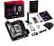 Фото-12 ASUS ROG Strix Z890‑I Gaming WiFi, плата рядом с коробкой и антенной Wi‑Fi на белом фоне, видна передняя сторона платы и задняя панель I/O; важно для визуального сопоставления товара и упаковки.