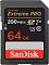 Фото-1 Карта памяти SanDisk Extreme SDXC UHS-I Class 3 C10 64GB, SDSDXXU-064G-GN4IN