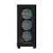 Фото-4 Корпус Ocypus Gamma C70 BK ARGB Midi Tower Без БП чёрный, Gamma C70 BK ARGB