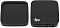 Фото-10 Неттоп iRU 110JLCN Mini PC 2152163, вид сверху; показана гладкая чёрная верхняя крышка со скруглёнными углами и белым логотипом iRU в нижнем левом углу; изображение важно для страницы товара, потому что демонстрирует оформление верхней панели корпуса.