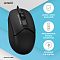 Фото-12 Проводная мышь A4Tech Fstyler FM12 Black, информационный баннер с видом сверху под углом; на изображении отмечены более 5 миллионов нажатий, расширенное колесо прокрутки и функция 8-в-1; изображение раскрывает особенности конструкции и управления для страницы товара.