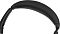 Фото-5 Наушники Jabra Evolve2 65 Flex, крупный план верхней части: чёрное мягкое оголовье с гладкой внешней поверхностью и изогнутой формой; фото показывает конструкцию складного оголовья для страницы товара.
