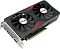 Фото-3 Видеокарта AFOX GeForce RTX 3060, вид сверху под углом со стороны интерфейсной планки; показаны два вентилятора, перфорированная металлическая планка и двухслотовый чёрный кожух. Фото помогает оценить форму корпуса и монтажную часть на странице товара.