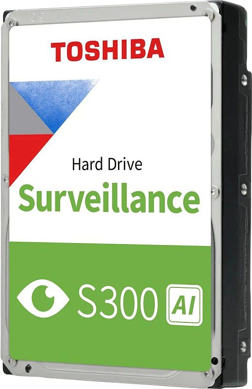Фото Диск HDD Toshiba S300 AI Surveillance SATA 3.5" 10 ТБ, MG10ADA10TE-V