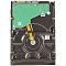 Фото-5 HDD Seagate Exos 7E10 ST8000NM018B, вид снизу: зелёная плата контроллера на чёрном основании и оранжевый шлейф, крепёжные винты по периметру; показывает конструкцию нижней части HDD в контексте выбора накопителя.