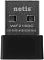 Фото-2 Сетевая карта Netis WF2160C, мини USB Wi‑Fi адаптер &mdash; крупный план лицевой стороны разъёма: маркировка netis и WF2160C на металлической части, чёрный пластиковый кожух снизу. Важно для идентификации модели при подключении к USB‑порту для доступа в Wi‑Fi сеть.