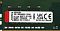 Фото-7 Модуль памяти Kingston ValueRAM 4GB DDR4 KVR32N22S6/4, крупный план наклейки на плате; белая этикетка с QR-кодом, маркировкой 1.2V и кодом сборки, под ней видны микросхемы и контактный край; фото важно для страницы товара, чтобы показать серийную маркировку и часть печатной платы.