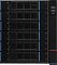 Фото-13 Сервер iRU s4124p 24x3.5 Rack 4U, крупный план задних интерфейсов; видны COM, USB, два сетевых порта и VGA на металлической панели, снимок помогает оценить доступные подключения.