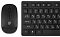 Фото-6 Комплект клавиатура/мышь OKLICK  Беспроводной чёрный, 1909361