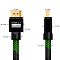 Фото-2 Видео кабель с Ethernet Greenconnect HM2101 HDMI (M) -&gt; HDMI (M) 2 м, GCR-51834