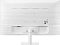 Фото-4 Монитор Samsung Smart Monitor M7 S32FM703UI, вид сбоку; тонкий профиль панели, утолщённая центральная часть корпуса, светлая стойка и основание; изображение важно для страницы товара, потому что показывает профиль монитора.