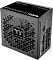 Фото-3 Блок питания для ПК Thermaltake Toughpower GT 1200W, вид спереди и сбоку со стороны модульной панели; видны перфорированная лицевая решётка с логотипом, модульные разъёмы питания и боковая надпись серии; графитовый корпус важен для понимания конфигурации подключений на странице товара.