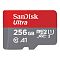 Фото-1 Карта памяти SanDisk Ultra microSDXC UHS-I Class 1 C10 256GB, SDSQUA4-256G-GN6MN