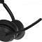 Фото-3 Наушники Jabra Evolve2 55 Link380c MS Stand, крупный план чашки и микрофона; на чёрной чашке видны три боковые кнопки, перед ней проходит тонкая микрофонная штанга с отверстиями на конце, амбушюра выполнена из мягкого материала; изображение важно для показа органов управления и микрофона.