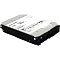 Фото-2 Жёсткий диск Western Digital Ultrastar DC HC550 WUH721816AL5204 &mdash; вид сверху под углом, показана белая этикетка 16TB и чёрное основание корпуса, заметна толщина диска и крепёжные элементы; важно для понимания габаритов корпуса и ориентации при установке.
