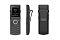 Фото-4 SIP-трубка Fanvil W610H (LINKVIL), виды устройства: спереди, сбоку и сзади; показана клипса на задней крышке и боковые кнопки, тёмно-серый корпус