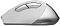 Фото-3 Беспроводная мышь A4Tech Fstyler FB35S USB Icy White, левый бок; на фото две боковые кнопки на белой панели, серое основание и вытянутый профиль корпуса; изображение показывает боковые элементы управления для страницы товара.