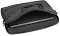 Фото-10 Сумка для ноутбука PC Pet PCP-15601BK, демонстрация: ноутбук в основном отделении, чёрная подкладка, молния по периметру, корпус с горизонтальной простёжкой