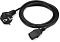 Фото-1 Кабель питания KingPrice KP-PC-Euro-C13-1.5m IEC 320 C13 -> Schuko CEE 7 1.5 м, KP-PC-EURO-C13-1.5M