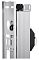 Фото-9 Блок розеток PDU TSMO Rem REM-32 Zero-U R-32-16S-8C19-A-AM-1420-K, крупный план боковой части: алюминиевый профиль с продольными рёбрами, чёрный кабельный ввод сверху и монтажное ухо; важно для оценки размещения ввода и крепления.