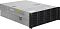Фото-3 Сервер iRU s4124p 24x3.5 Rack 4U, общий вид спереди справа; стоечный корпус с 24 фронтальными отсеками, вентиляционными решётками на боковине и маркировками предупреждений, фото показывает форму корпуса и расположение элементов.