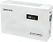 Фото-1 Стабилизатор напряжения SmartWatt AVR Slim 10000RW, вид спереди под углом: белый корпус с верхними вентиляционными прорезями, чёрное окно дисплея с индикацией, справа боковая панель с автоматами/элементами управления; на белом фоне для понимания размещения вентиляции и защитных элементов на странице товара.