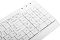 Фото-15 Комплект клавиатура/мышь A4Tech  Проводной белый, F1512 WHITE