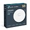 Фото-2 Точка доступа TP-Link EAP670, фото упаковки; тёмно-синяя коробка Omada с изображением круглой точки доступа и маркировкой модели EAP670 на лицевой стороне; изображение показывает вариант поставки для страницы товара.