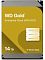 Фото-1 Жёсткий диск Western Digital WD Gold WD142KRYZ, SATA, 3.5 &mdash; фронтальный вид, золотистая наклейка &laquo;WD Gold&raquo; с отметкой 14 TB, серебристые кромки и чёрный корпус; на белом фоне, чтобы на странице товара идентифицировать линейку и ёмкость.