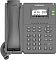 Фото-2 IP-телефон Flyingvoice P20G, серый, фронтальный вид; на фото видны трубка, монохромный дисплей, две боковые кнопки линий, шесть клавиш памяти M1–M6 и цифровой блок; фото помогает пользователю страницы товара оценить компоновку лицевой панели телефона.