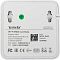 Фото-4 Wi‑Fi Mesh система Tenda MW3 — нижняя сторона, крупный план; наклейка «Wi‑Fi Mesh система, модель MW3» с QR‑кодом и знаками сертификации, два отверстия под настенное крепление, зелёная метка QC; фото нужно для идентификации и монтажа.