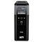 Фото-3 ИБП APC Back-UPS Pro 1200 S BR1200SI, фронтальный вид. Видны LCD-экран, три кнопки управления, блок USB-A и USB-C и надпись модели на глянцевой чёрной передней панели. Фото помогает рассмотреть органы управления и переднюю панель на странице товара.